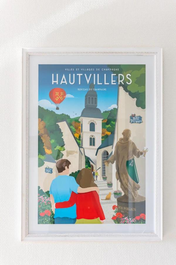 Maison 'Millesime' Spacieuse Et Confortable Hautvillers Esterno foto